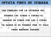Ofertas Fines de Semana
